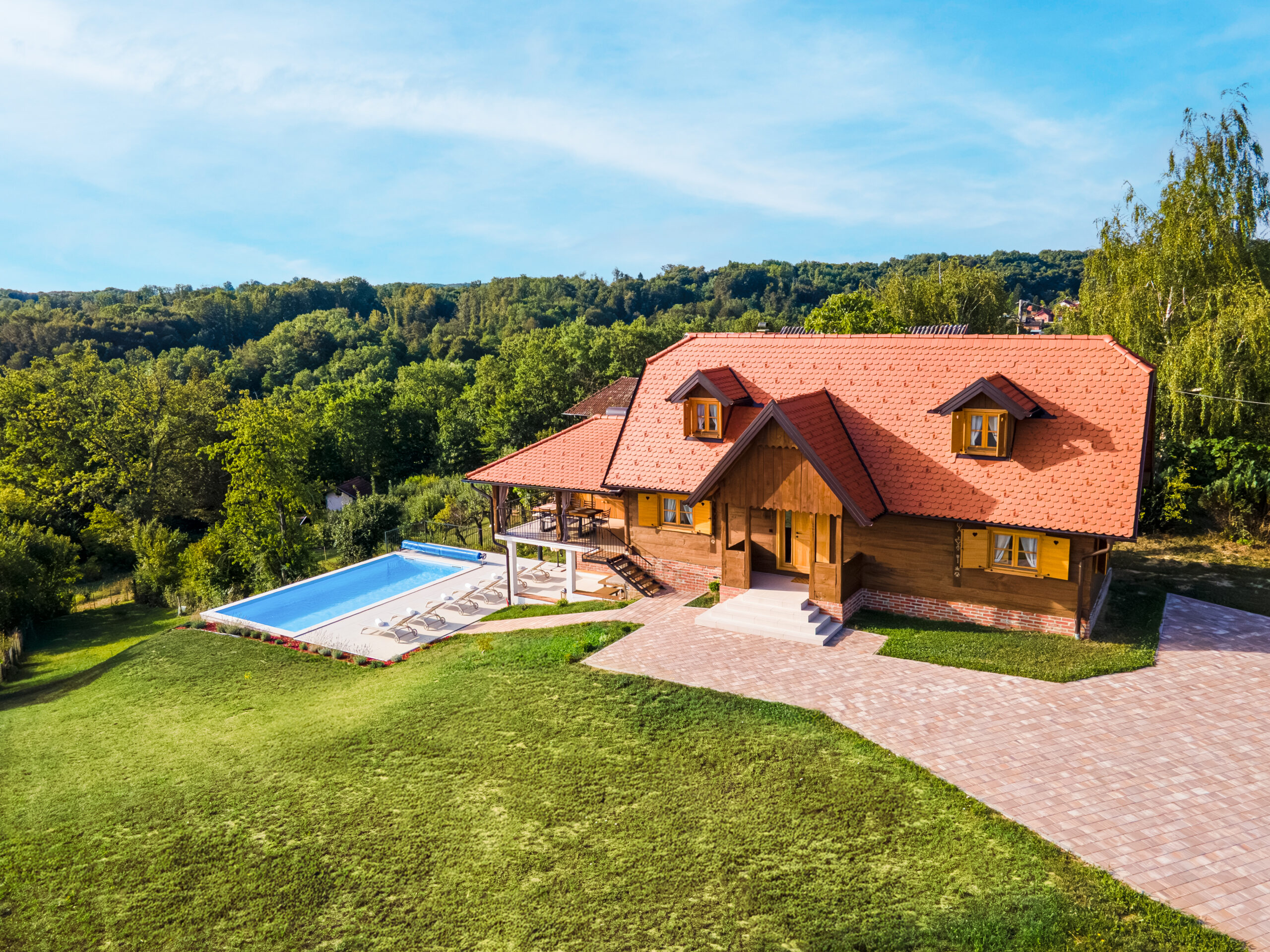 Kuća za odmor s bazenom